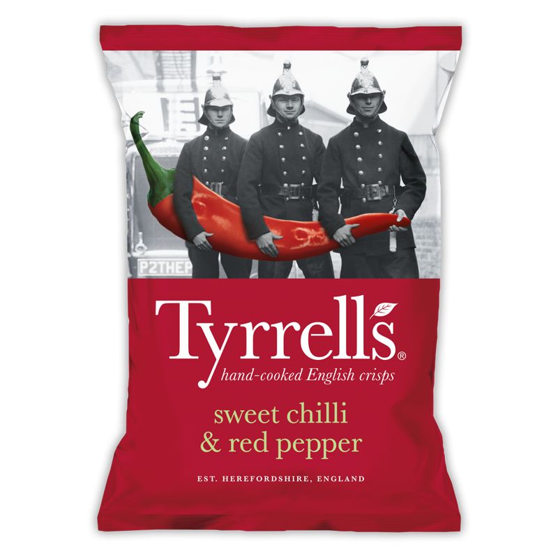 Tyrrells UK Sweet Chilli & Red Pepper 150g