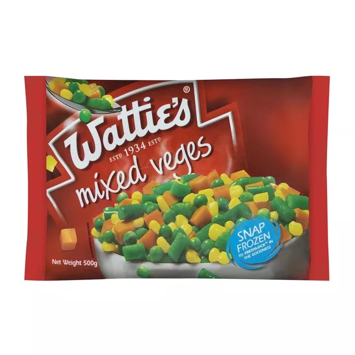 Wattie's Mixed Vegetable 3-way 500g