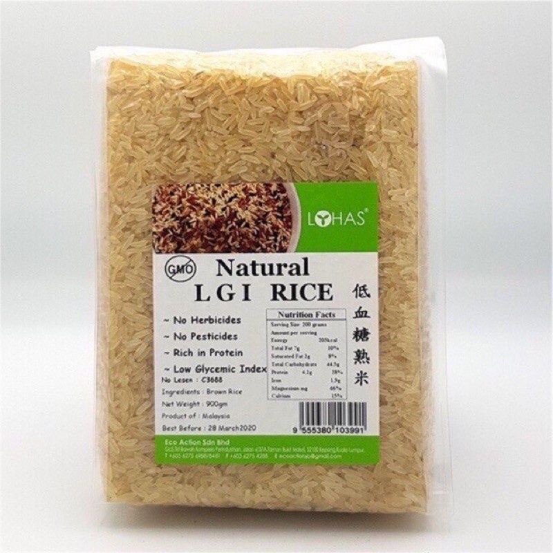 Lohas Natural LGI Rice 低血糖熟米900g
