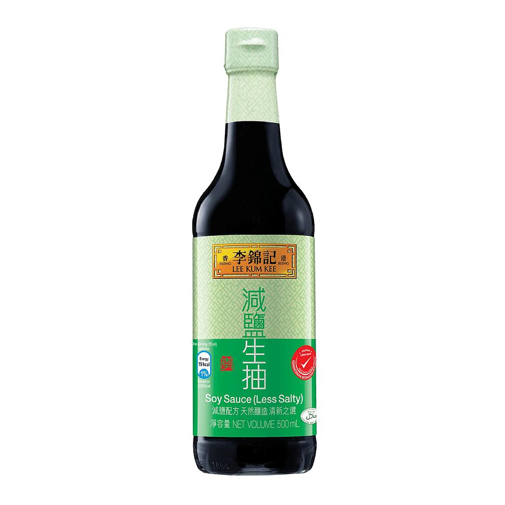 LKK LESS SALTY SOY SAUCE 李锦记减盐生抽500ml