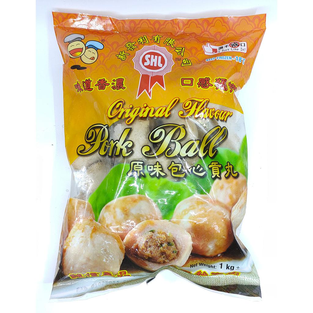 SHL ORIGINAL BURSTING PORK BALL 200G 原味包心贡丸