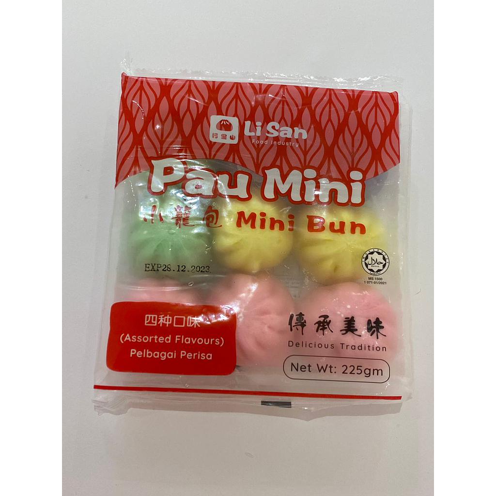 Mini Assorted Bun 四色包 225g - 豆沙/班兰/玉米/芋泥