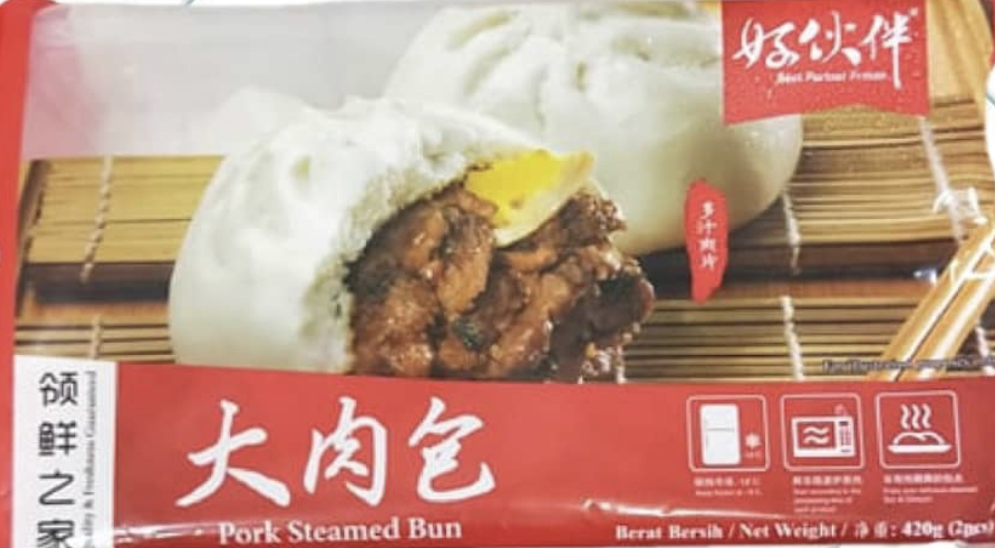 好伙伴 PORK STEAMED BUN 420G 大肉包