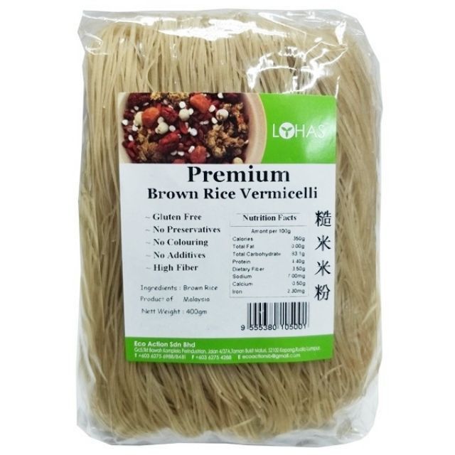 Lohas Brown Rice Vermicelli 天然糙米米粉400g