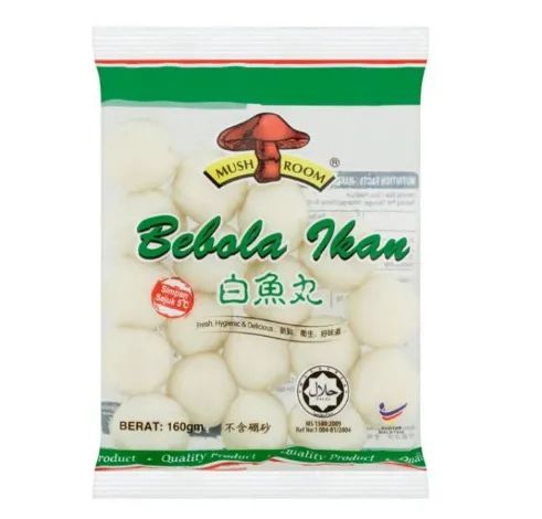 Mushroom Small White Fish Ball 145G 白鱼丸（真空）