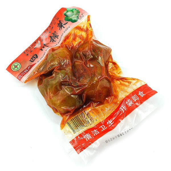 包装四川榨菜粒250g（龙兴）