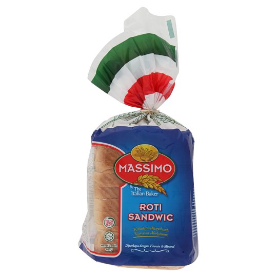 蓝包装Roti Sandwich 400g (Massimo)