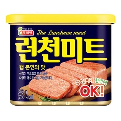 韩国Lotte午餐肉 340g（蓝罐）