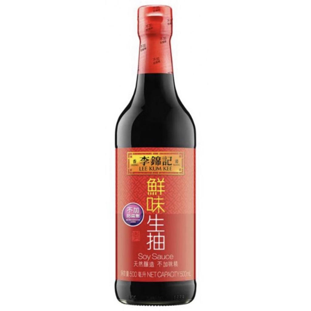 LKK LIGHT SOY SAUCE 李锦记鲜味生抽500ml