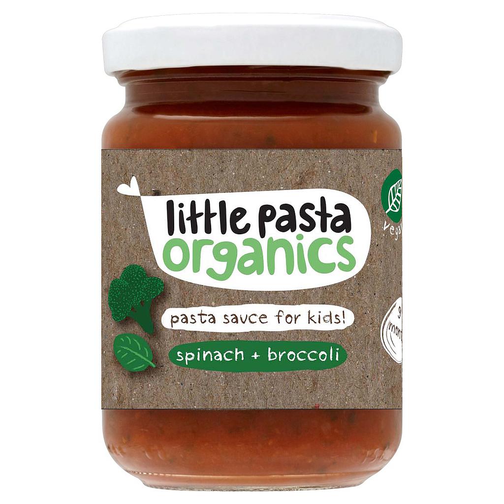 Little Pasta Organic Broccoli & Spinach Sauce 130g