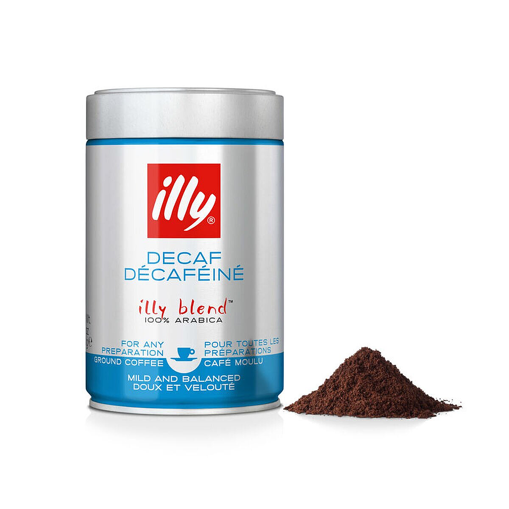 ILLY DECAFF GROUND 250Gx12