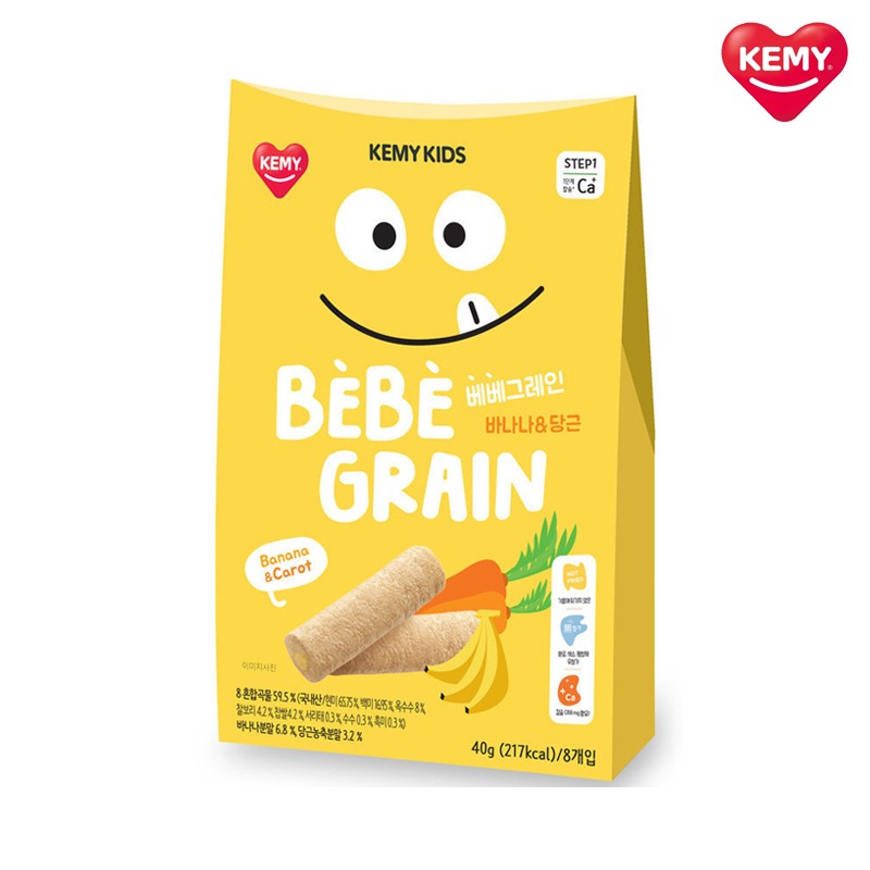 Kemy Kids Bebe Grain - Banana &amp; Carrot 40g