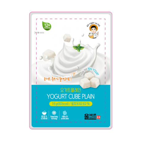 ALL-RIGHT YOGURT CUBE PLAIN 16G