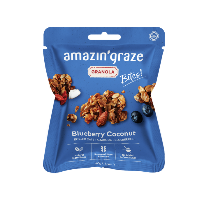 Amazin'Grace Granola Blueberry Goji Coconut 40g